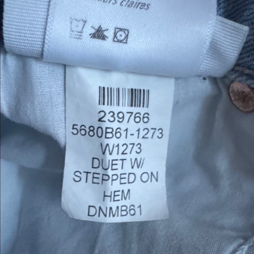 PAIGE Noella High Rise Light Blue Straight Leg Jeans Designer Denim 26 Ankle - Picture 10 of 10